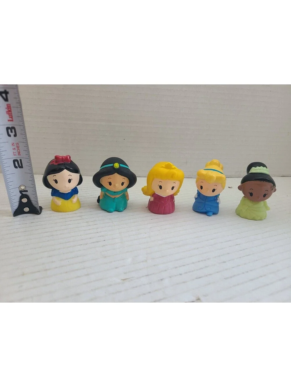 Set of 5 Disney Princess Bath Fi ger Puppets By Ginsey